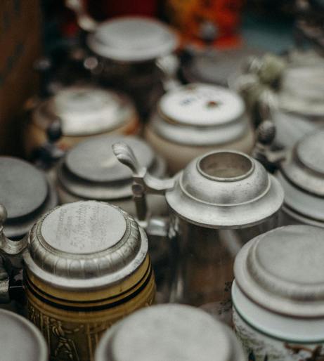 Beer mugs and steins overview