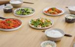 Rice bowl presentation