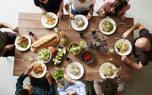 Rustic salad plates