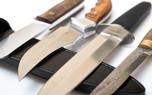 Fillet knife in use