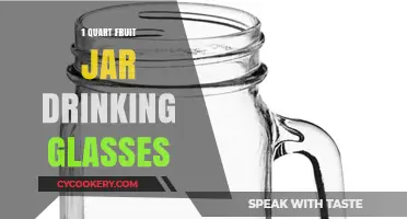 Creative Upcycling: Transforming Quart Fruit Jars into Stylish Drinking Glasses