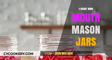 Wide Mouth Mason Jars: Creative Uses for 1 Quart Jars