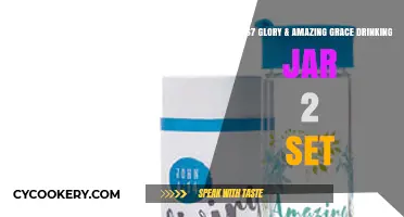 Glory & Amazing Grace Drinking Jar Set: Elevate Your Beverage Experience