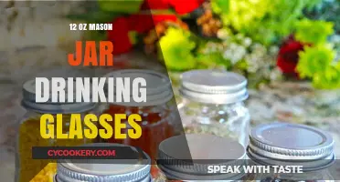 Mason Jar Drinking Glasses: 12 oz Eco-Friendly Beverage Delight