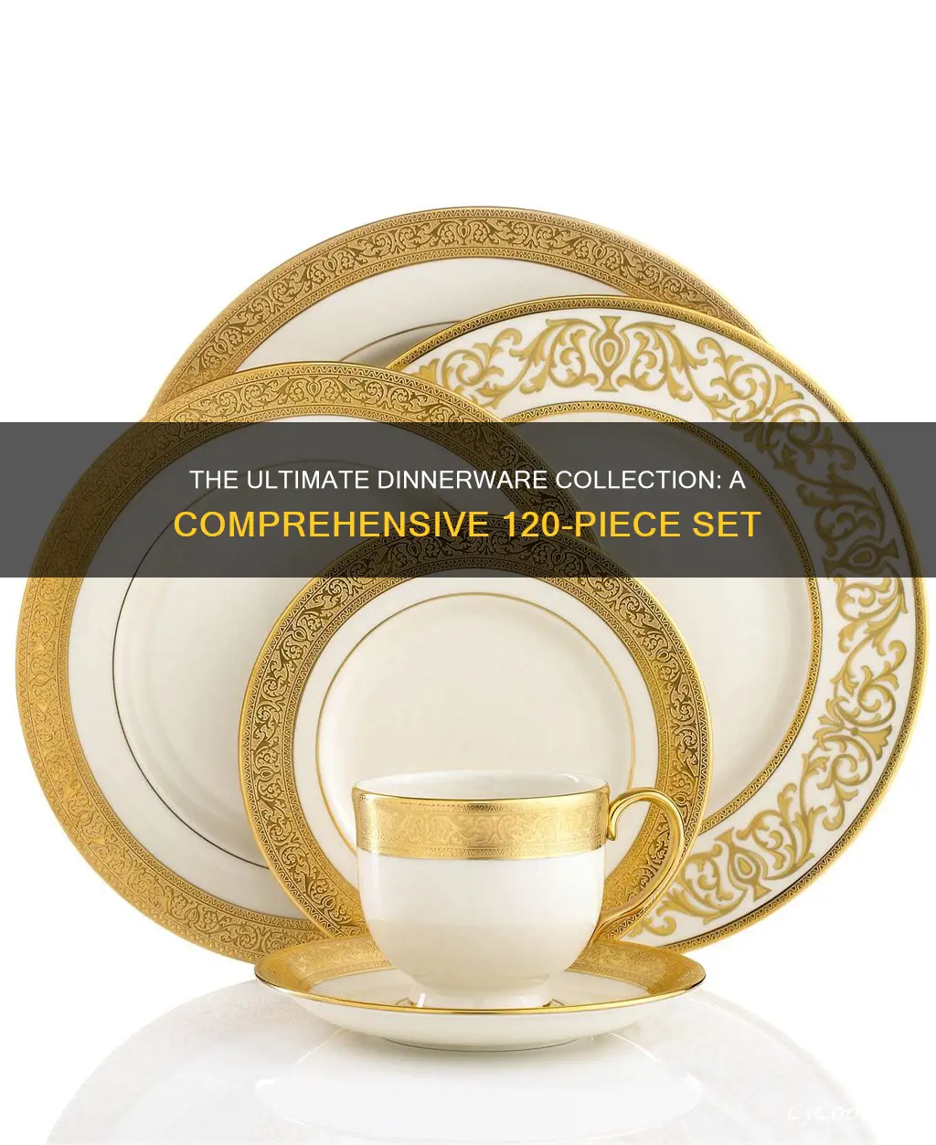 120 piece dinnerware set