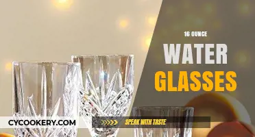 Perfect Pour: The Benefits of Using 16 Ounce Water Glasses