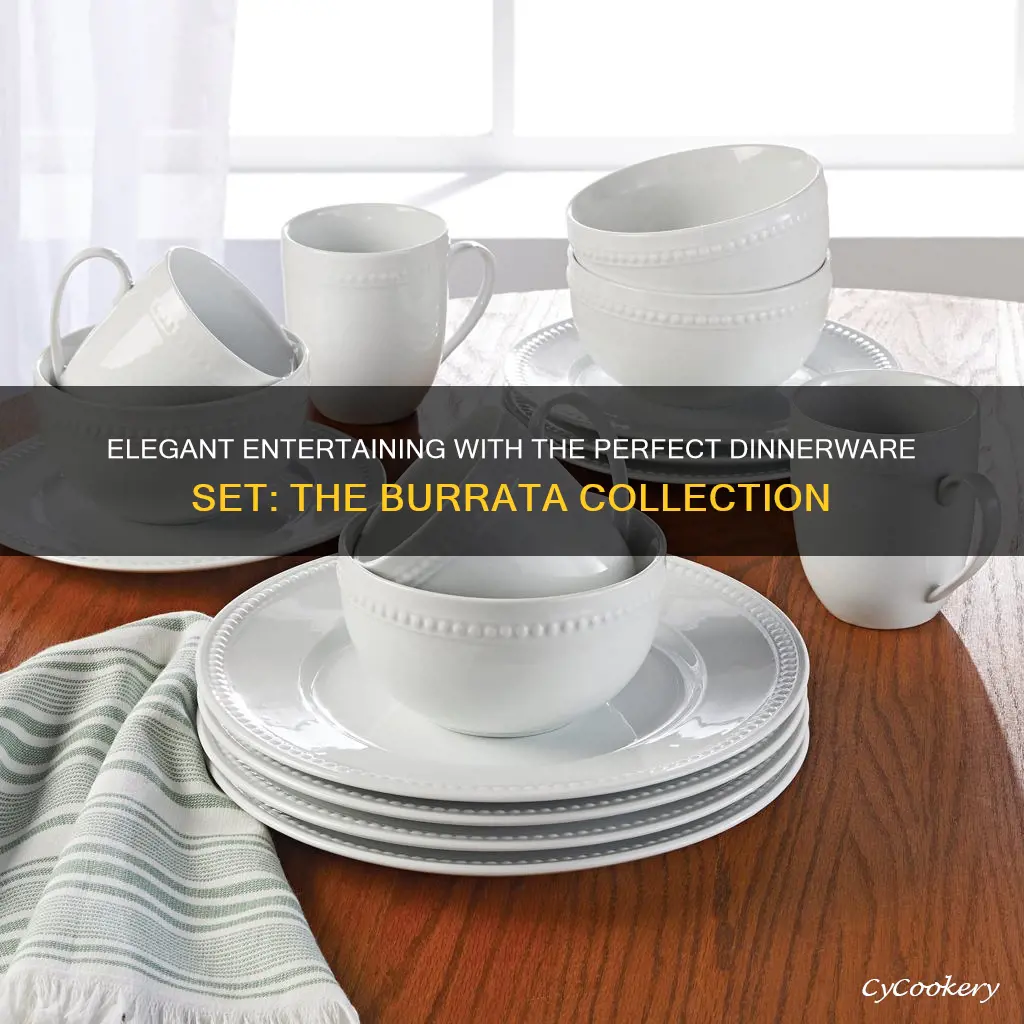 16 piece burrata dinnerware set