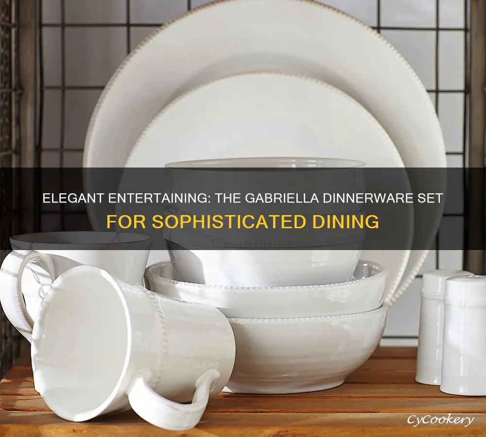 16 piece gabriella dinnerware set