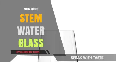 Elegant 18 oz Short Stem Water Glass: Perfect for Any Table Setting