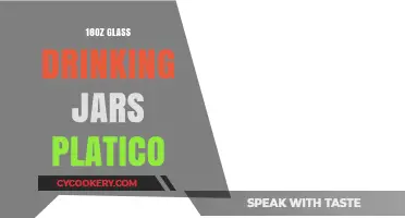 Eco-Friendly 18oz Glass Drinking Jars: Platico's Sustainable Beverage Solution