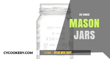 Perfectly Sized 20 Ounce Mason Jars for Storage and Creativity