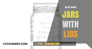 Organize and Store Smartly with 20 oz Glass Jars and Lids
