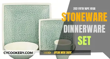 Elegant Entertaining: The Vega Stoneware Dinnerware Set for Sophisticated Dining