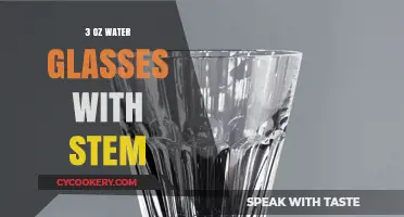 Elegant 3 oz Stemmed Water Glasses: Perfect for Any Occasion