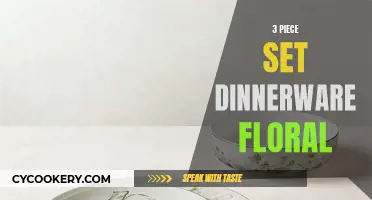 Springtime Charm: Elevate Your Table with Floral Dinnerware Trios