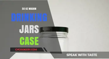 Mason Drinking Jars: 32 oz Case for Refreshing Beverages