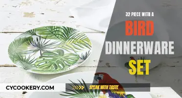 A Colorful Flight: Bird-Themed Dinnerware for a Vibrant Table