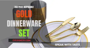 Elegant Convenience: Disposable Gold Dinnerware for Any Occasion