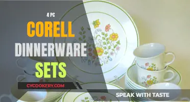 Corelle Dinnerware Sets: Elevating Everyday Dining with Four-Piece Settings