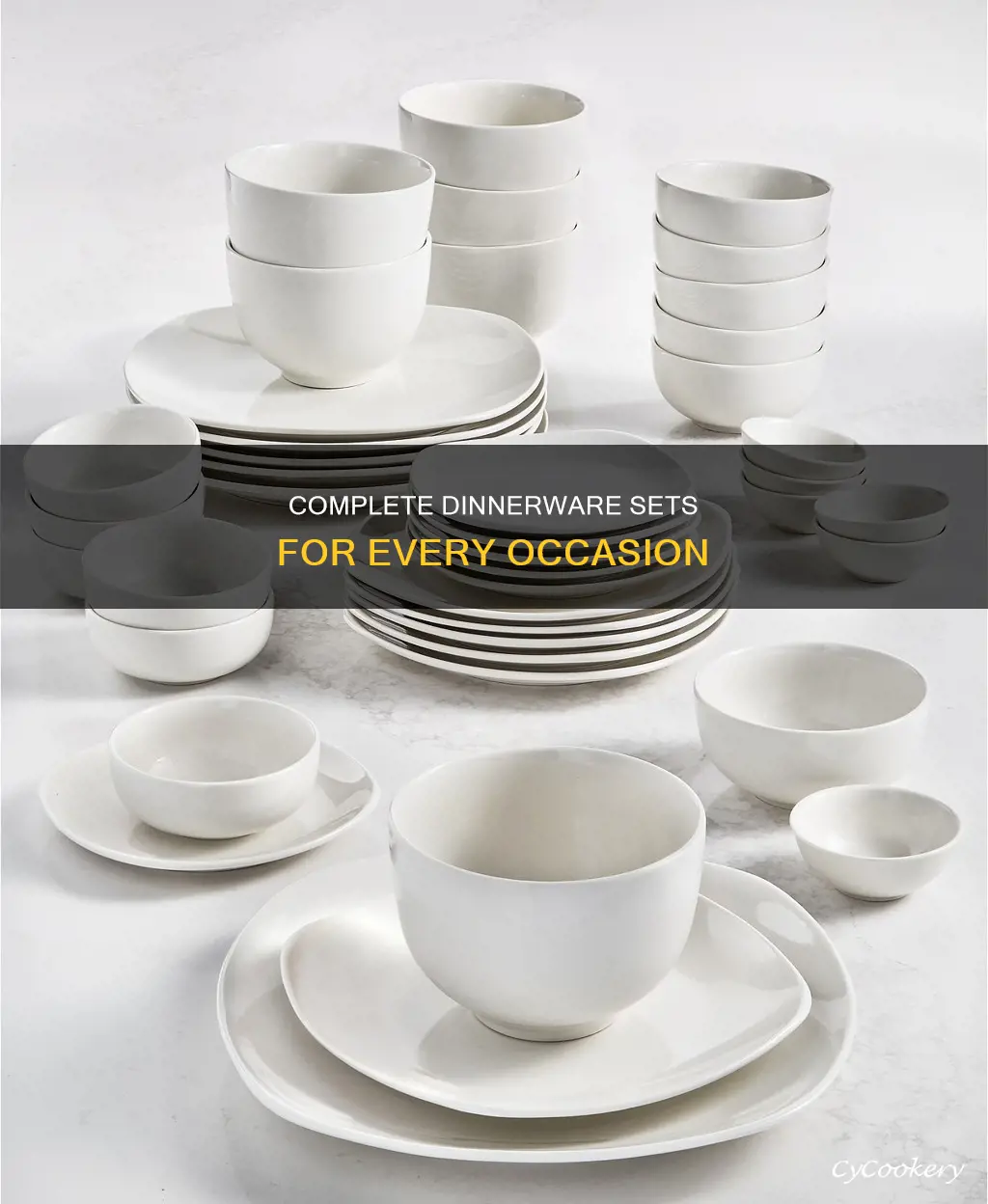 42 pc place setting dinnerware