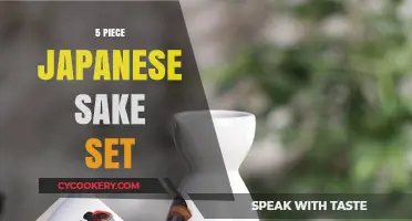 Elegant Japanese Sake Set: 5-Piece Essentials for Authentic Enjoyment