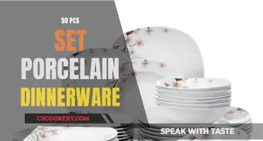 Elegant Entertaining: A Comprehensive Porcelain Dinnerware Set for Any Occasion