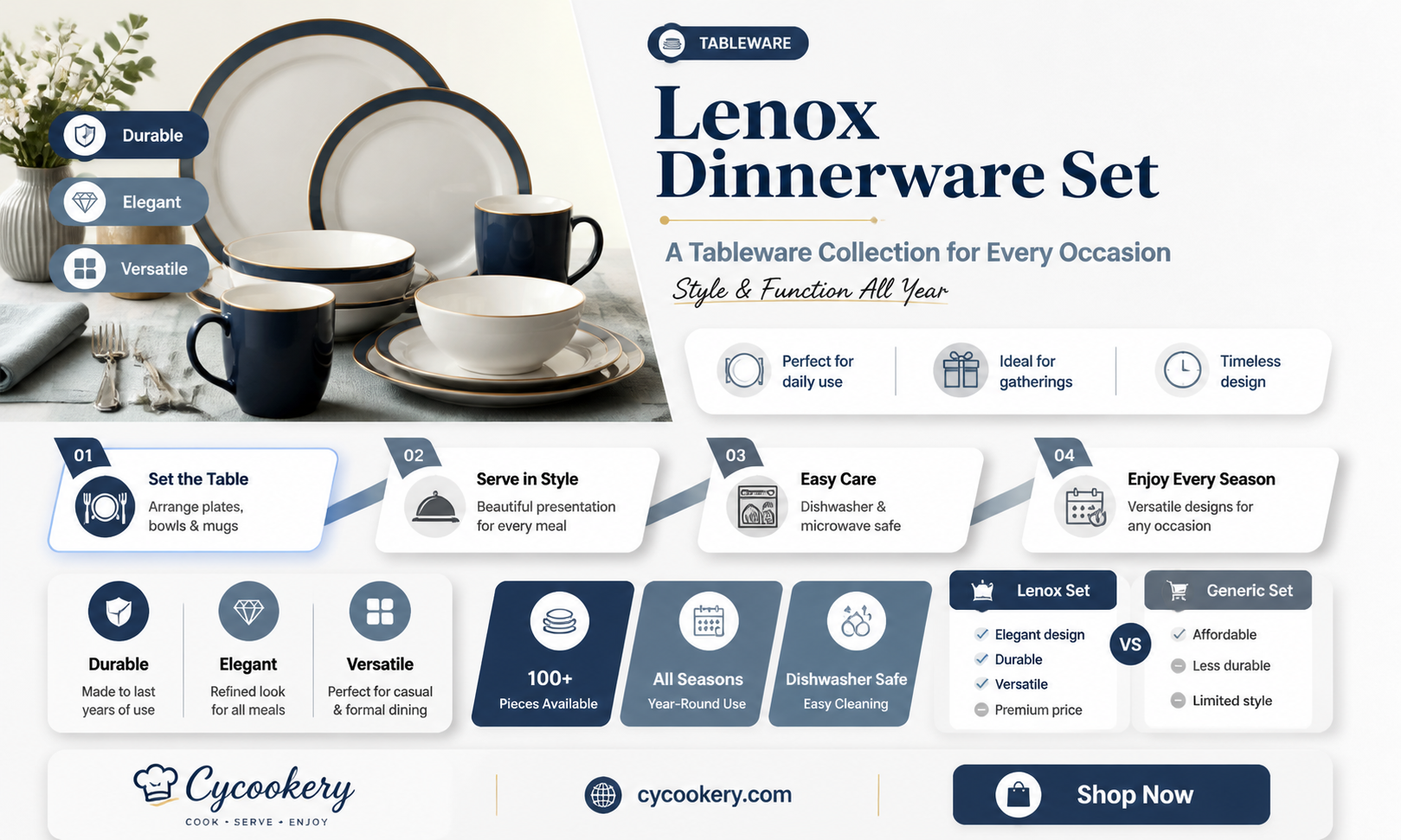 365 lenox dinnerware set