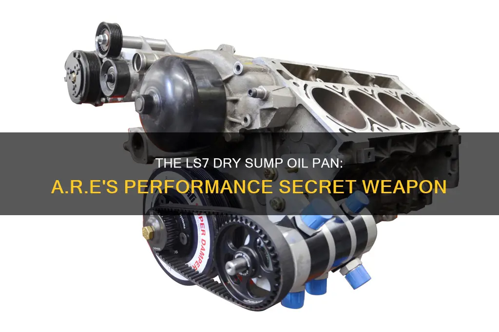 a.r.e ls7 dry sump oil pan