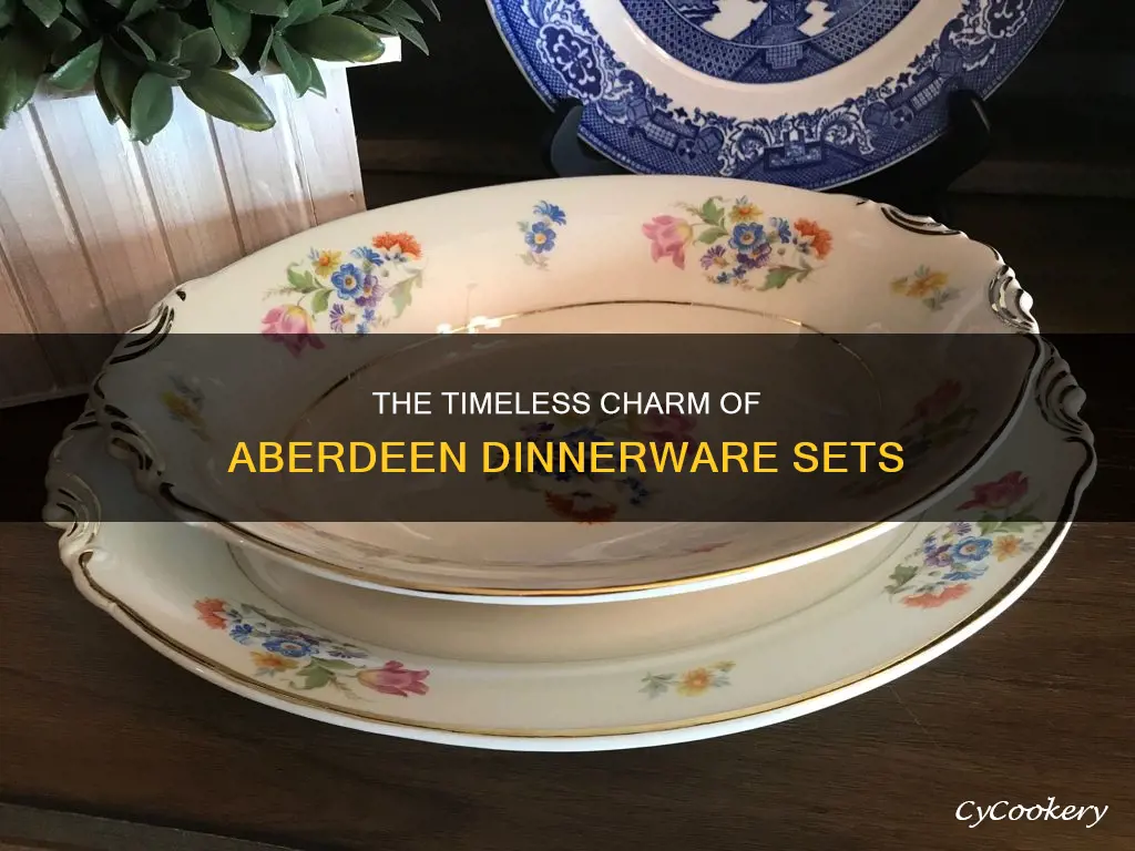 aberdeen dinnerware set