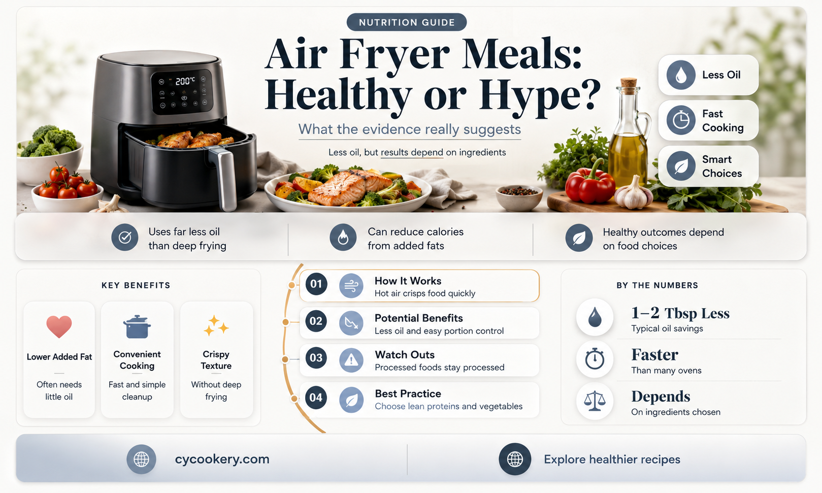 are foods cooked in air fryer healthy