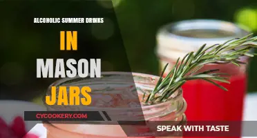 Refreshing Mason Jar Cocktails: Summer's Best Alcoholic Drink Recipes