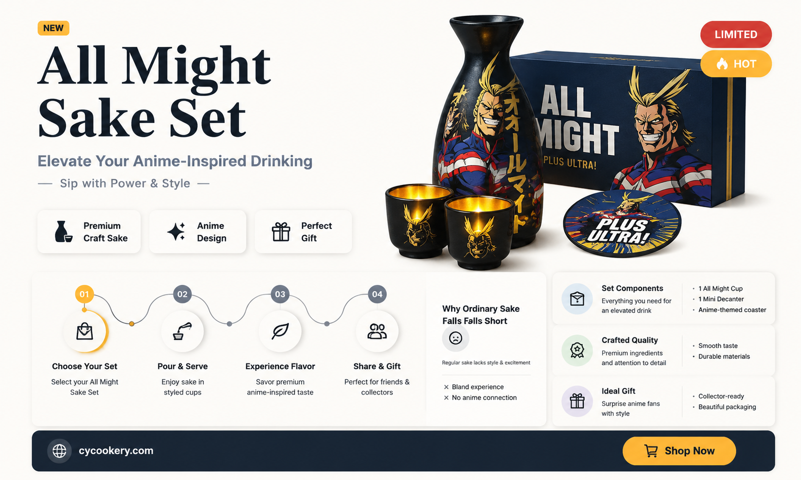 all might sake set