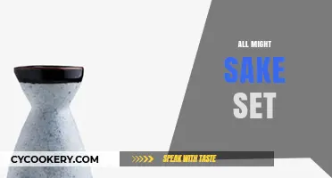 All Might Sake Set: Elevate Your Anime-Inspired Drinking Experience