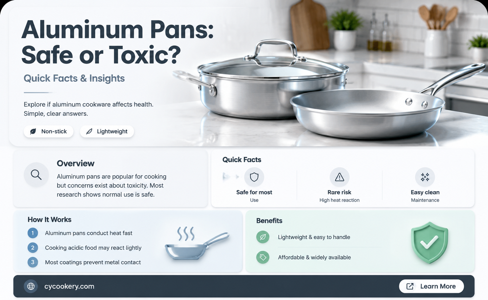 are aluminium pans toxic