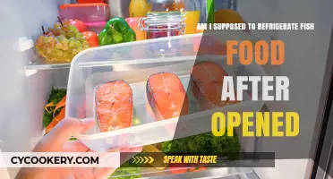 Should Opened Fish Food Be Refrigerated? A Guide for Aquarium Owners