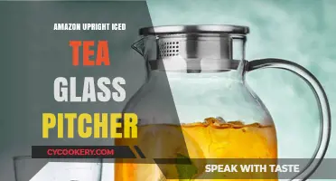 Amazon's Upright Iced Tea Glass Pitcher: A Stylish & Functional Choice