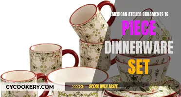 Elegant Entertaining with the American Atelier Ornaments Dinnerware Set