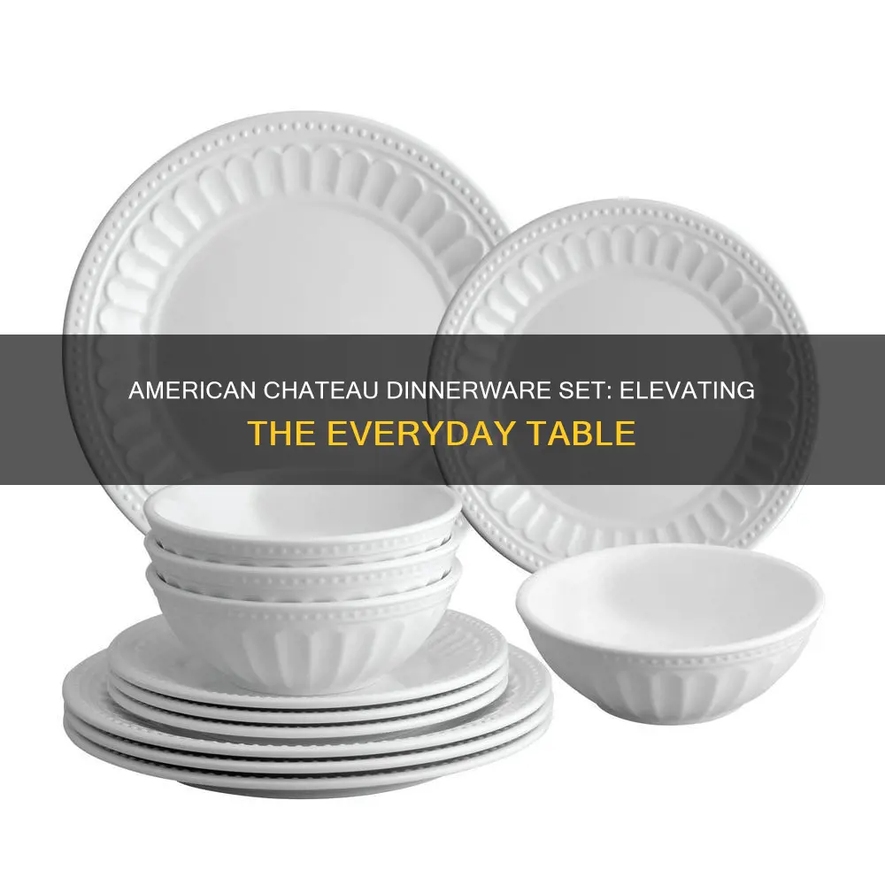 american chateau dinnerware set