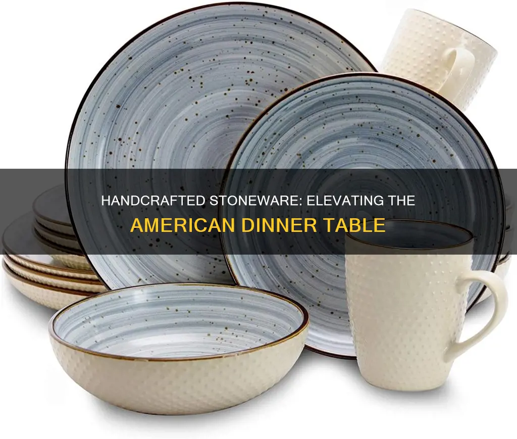 american made stoneware dinnerware