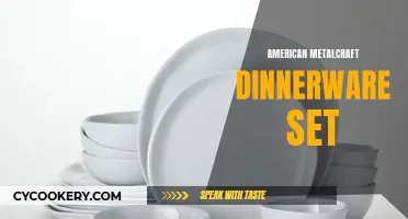 Elegant Entertaining: The American Metalcraft Dinnerware Set