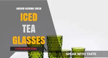 Anchor Hocking Green Iced Tea Glasses: Vintage Charm for Modern Tables