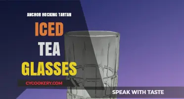 Anchor Hocking Tartan Iced Tea Glasses: Vintage Charm for Modern Tables