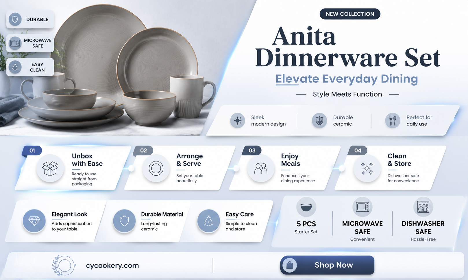 anita dinnerware set