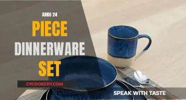 Elegant Entertaining: Elevate Your Dinner Table with the Anko 24-Piece Dinnerware Set