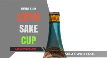 Elegant Antique Asian Lotus Sake Cup: History, Value, and Beauty