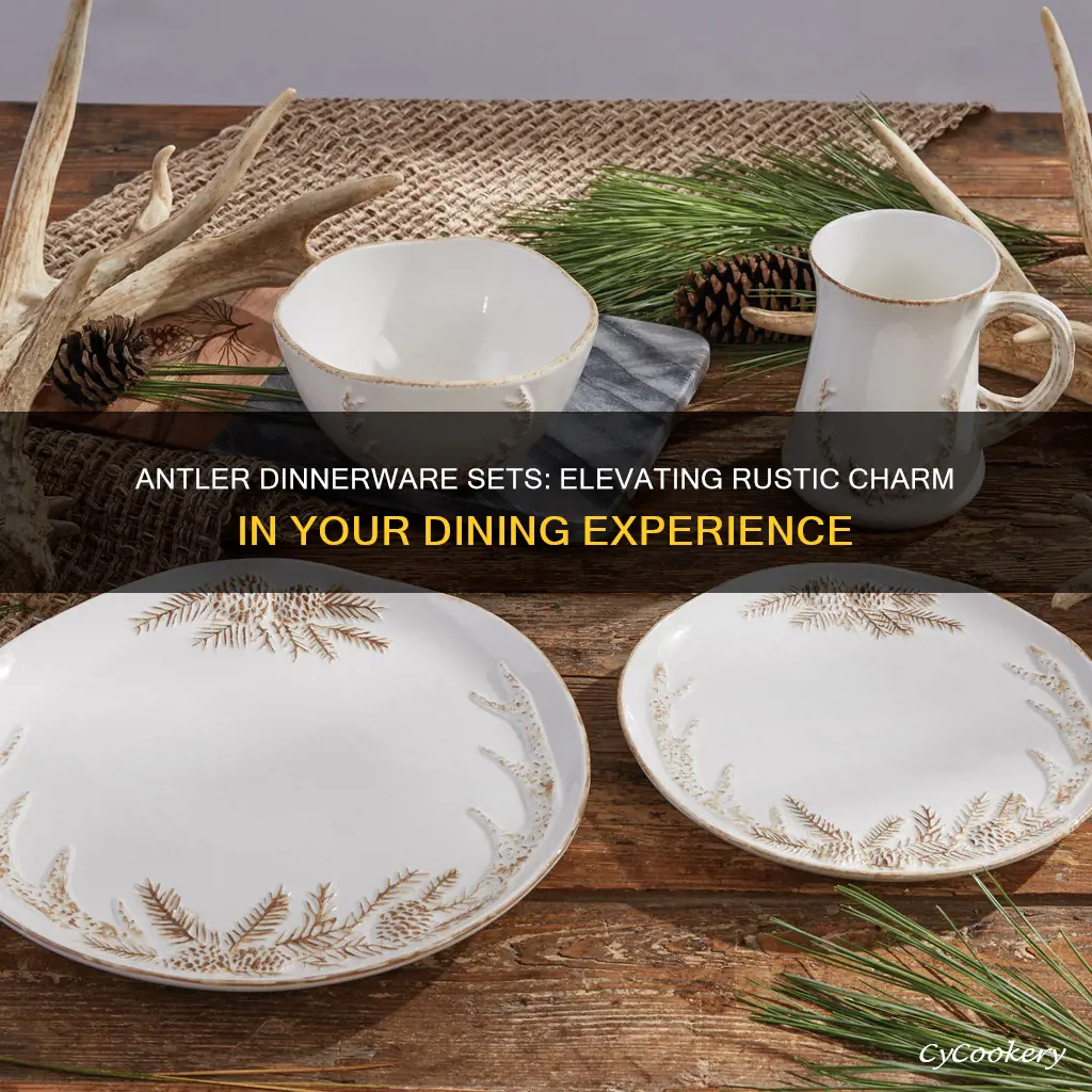 antler dinnerware sets