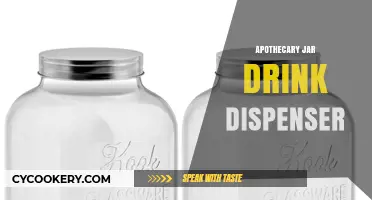 Elegant Apothecary Jar Drink Dispensers: Stylish Serving for Every Occasion