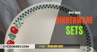 Apple Green Dinnerware Sets: A Fresh and Modern Tabletop Trend