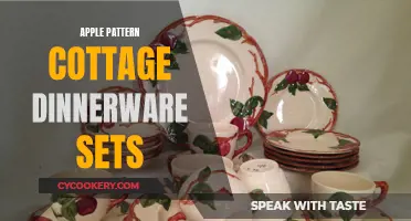 Apple Charm: The Warmth of Cottage Dinnerware Sets with Apple Patterns