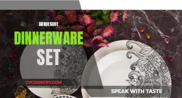 Elegant Entertaining: The Arabesque Dinnerware Set for Memorable Dining Experiences